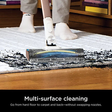 Powerful Cordless Vacuum Cleaner with HEPA Filter, Flex Wand & 50-Min Runtime- IZ380H