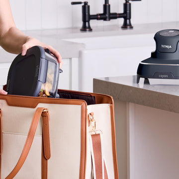 Ninja Crispi™ Portable Cooking System with Crispi PowerPod™, 6 cup and 4 Qt TempWare™ Air Fryer, FN101CGY