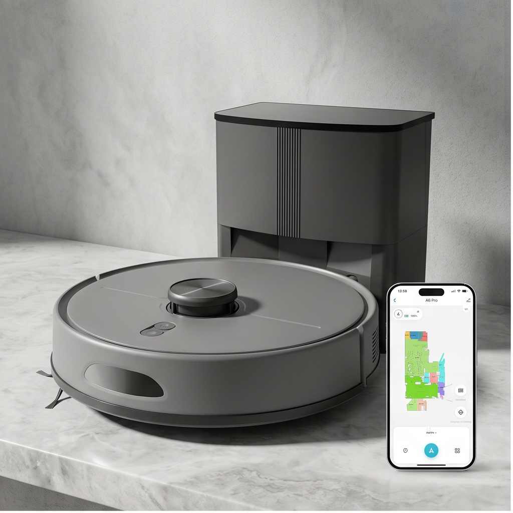 A6 Pro Self-Empty Robot Vacuum